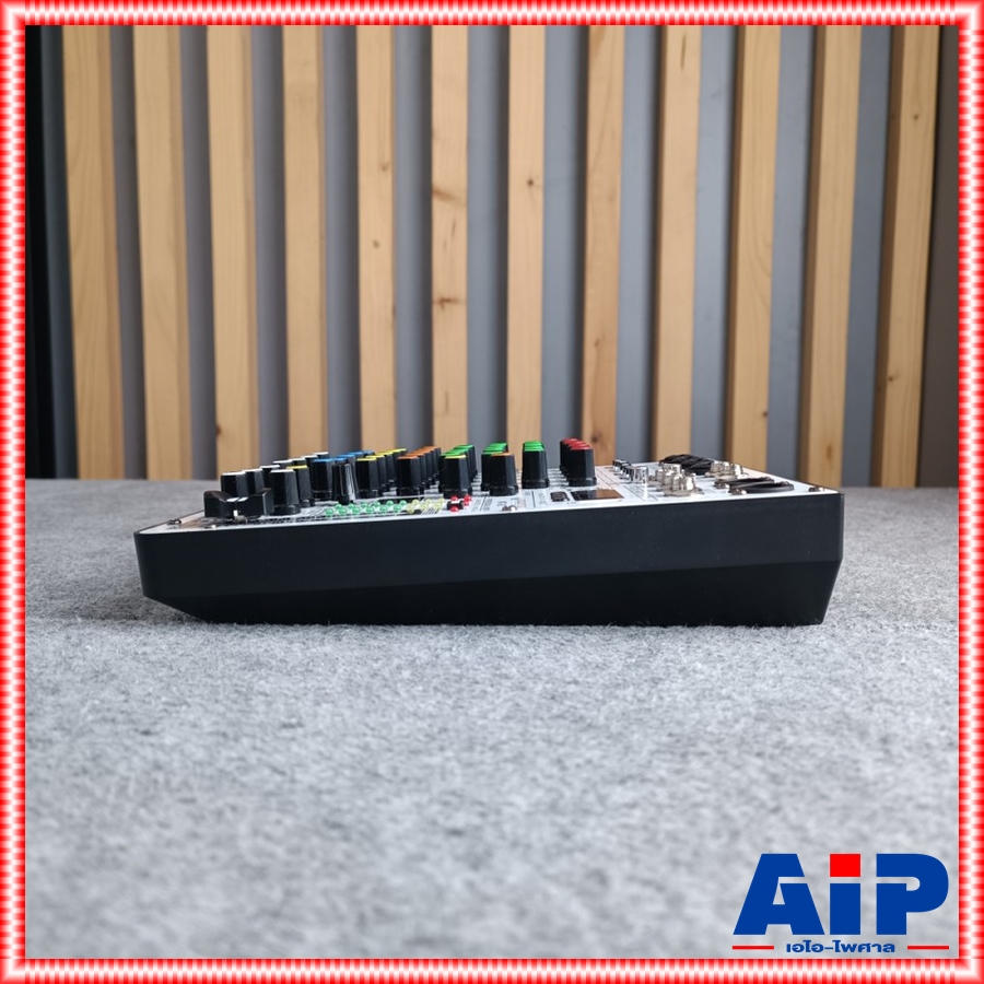 MICROTECH MT-6S mixer มิกเซอร์ 6 ช่อง รุ่นใหม่ รองรับบลูทูธ พร้อมจอแสดงผล ไมโครเทค MT 6 S mt6s เอไอ-ไพศาล