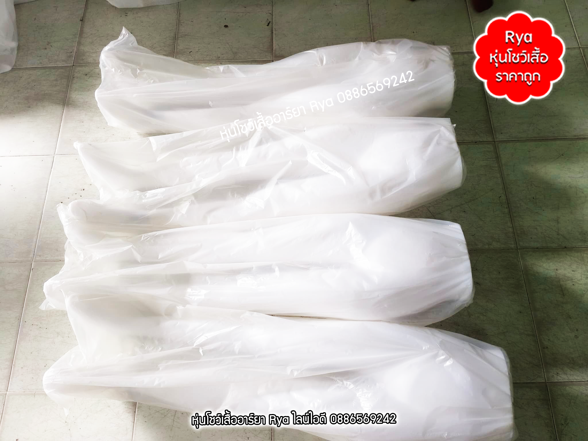 หุ่นโชว์กางเกง หุ่นโชว์กระโปรง หุ่นท่อนล่างพร้อมฐานวางของผู้หญิง แบบเอวตรง สินค้าใหม่มือ 1