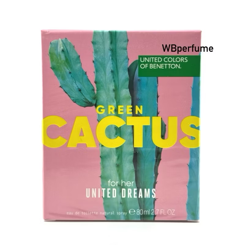 น้ำหอม Benetton green cactus for her 100ml