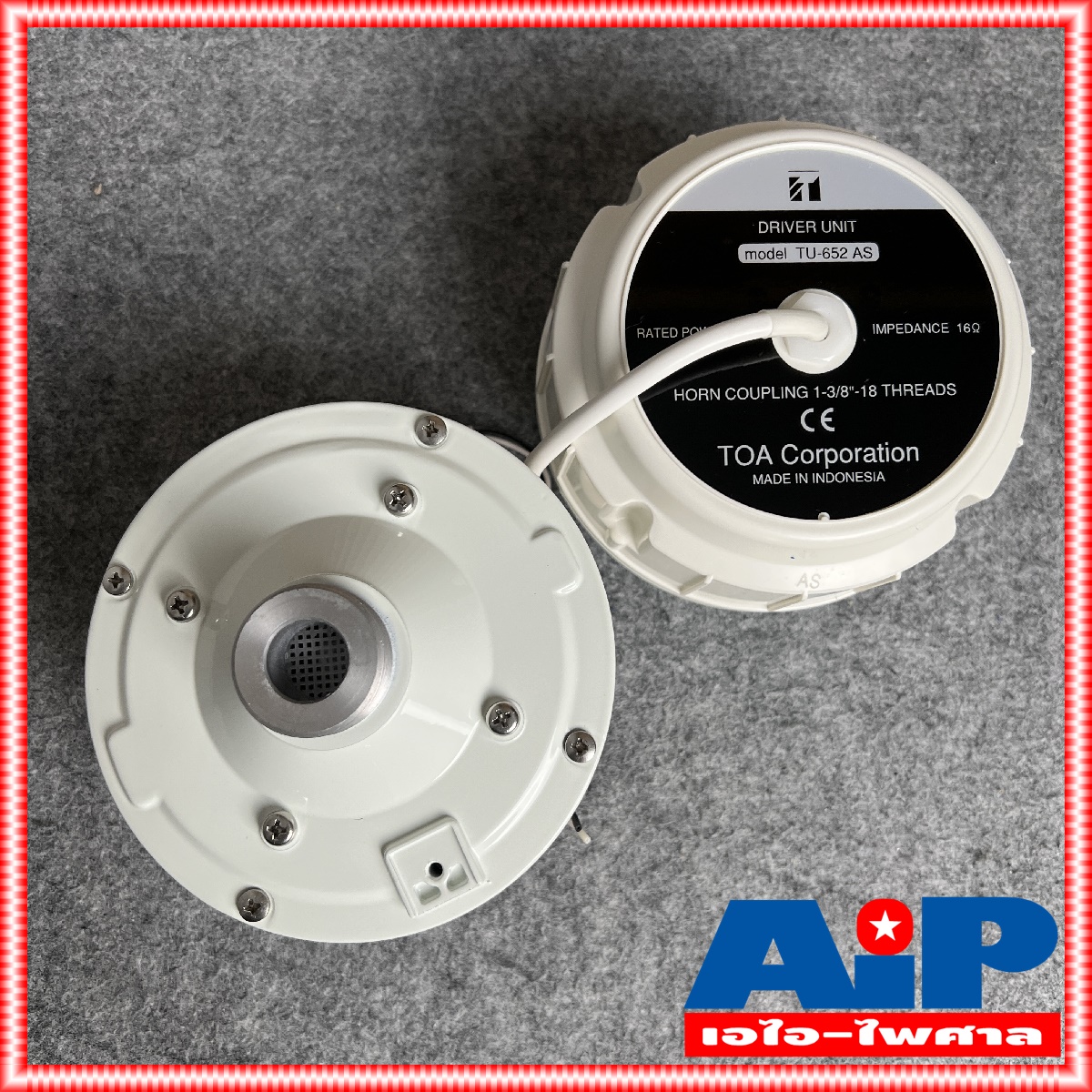 1ดอก TOA TU-652 ยูนิตฮอร์น ยูนิต ยูนิตTOA ยูนิตฮอร์นTOA TU 652 TU652 ก้นฮอร์น ลำโพงฮอร์น ยูนิต ฮอร์น driver unit +++