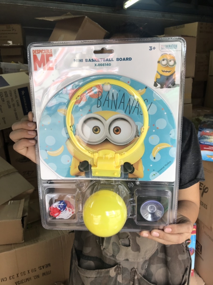 XJI-66140 ของเล่นเด็กแป้นบาสมินเนี่ยน ลิขสิทธิ์ถูกต้อง