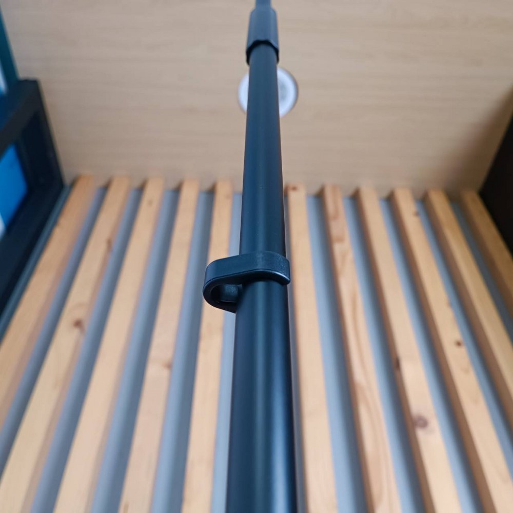 NTS ST-16 ขาตั้งไมค์ ตั้งพื้นตรง ฐานกลม แบบปรับระดับ พร้อมคอจับไมค์ Mic Stand ขาไมค์ตั้งพื้น ST 16 เอ็นทีเอส ST16 เอไอ-ไพศาล