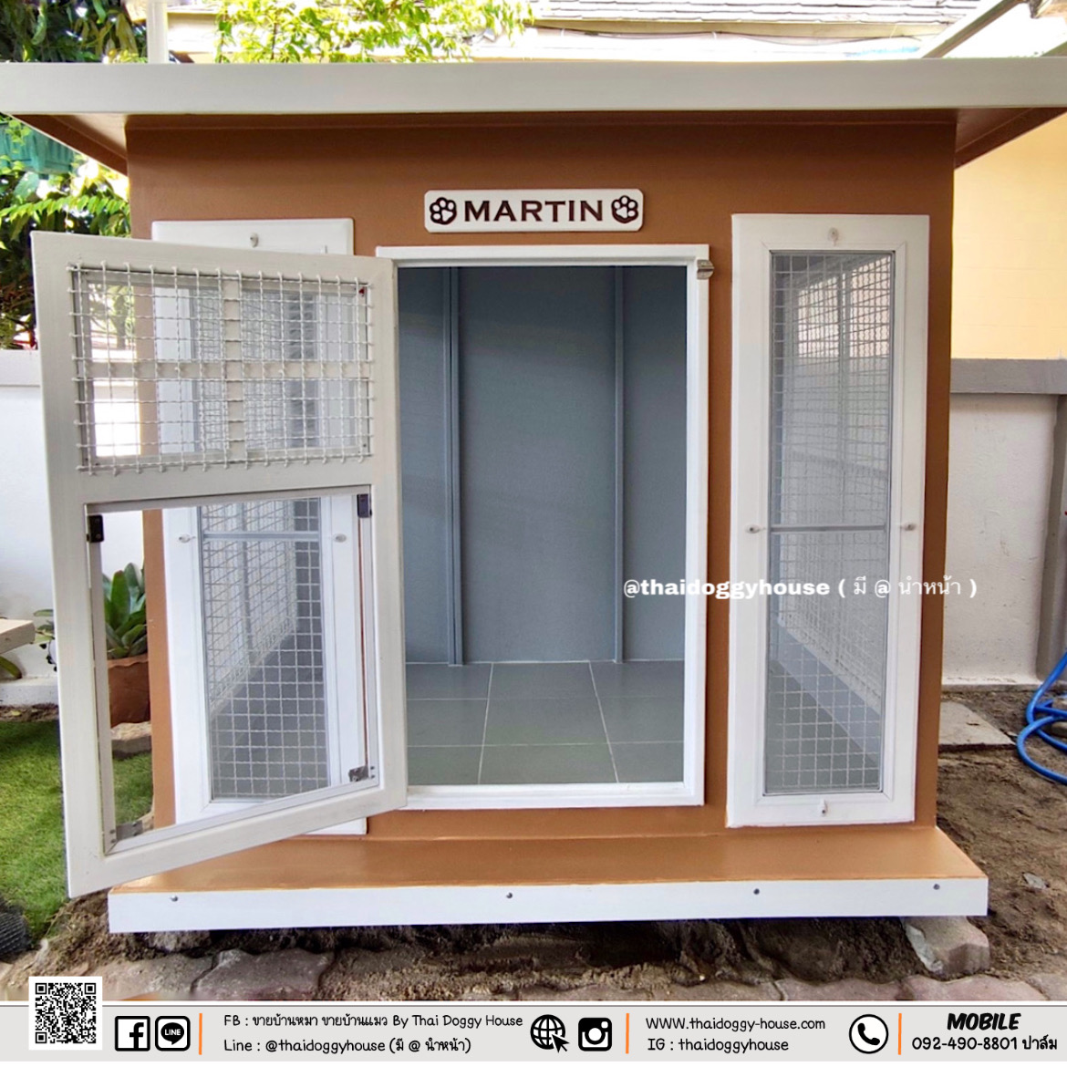 บ้านหมา บ้านแมว " 𝐁𝐎𝐗 𝐒𝐓𝐘𝐋𝐄 𝐁𝐘 𝐓𝐇𝐀𝐈 𝐃𝐎𝐆𝐆𝐘 𝐇𝐎𝐔𝐒𝐄 " &#x