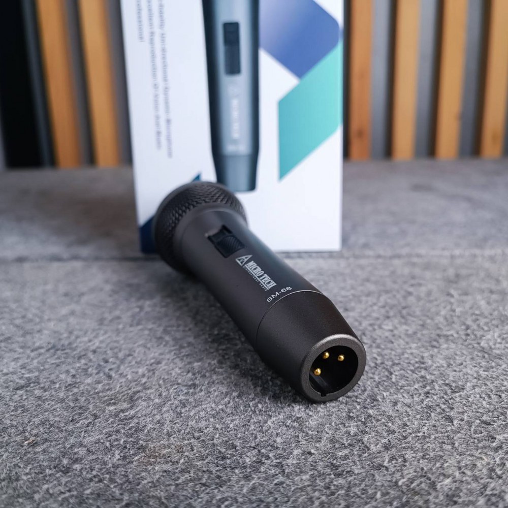 MICROTECH SM-68 ไมค์สาย พร้อมสายยาว5เมตร SM 68 SM68 ไมค์ ไมค์สาย ไมโครโฟนไดนามิค ไมค์พร้อมสาย Mic เอไอ-ไพศาล