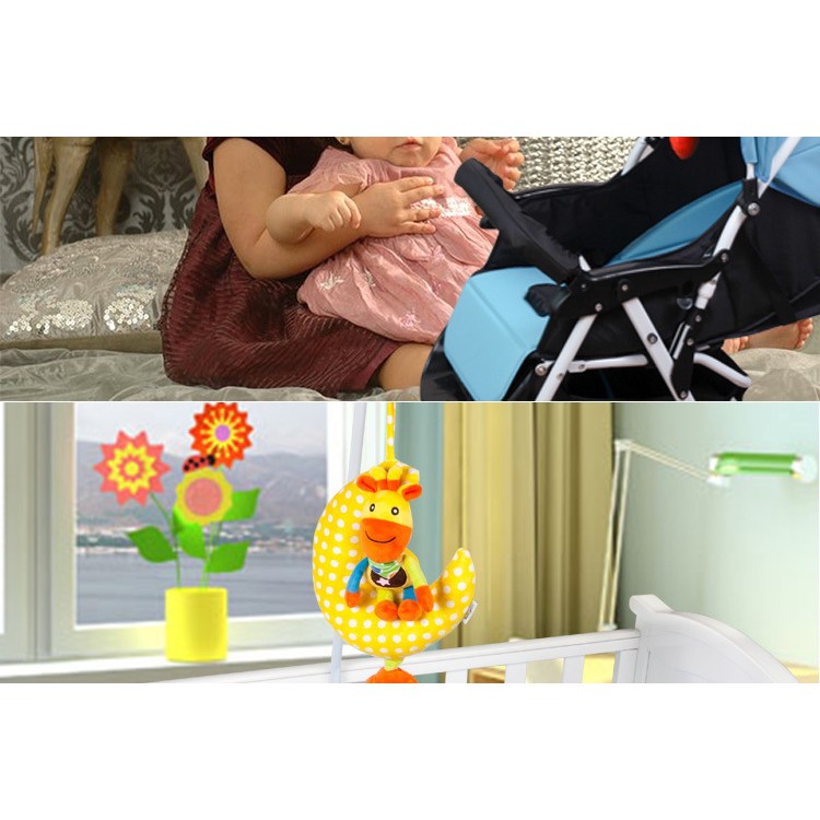 DCH99 ของเล่นผ้าโมบายพระจันทร์เสียงดนตรี ชิ้นละ