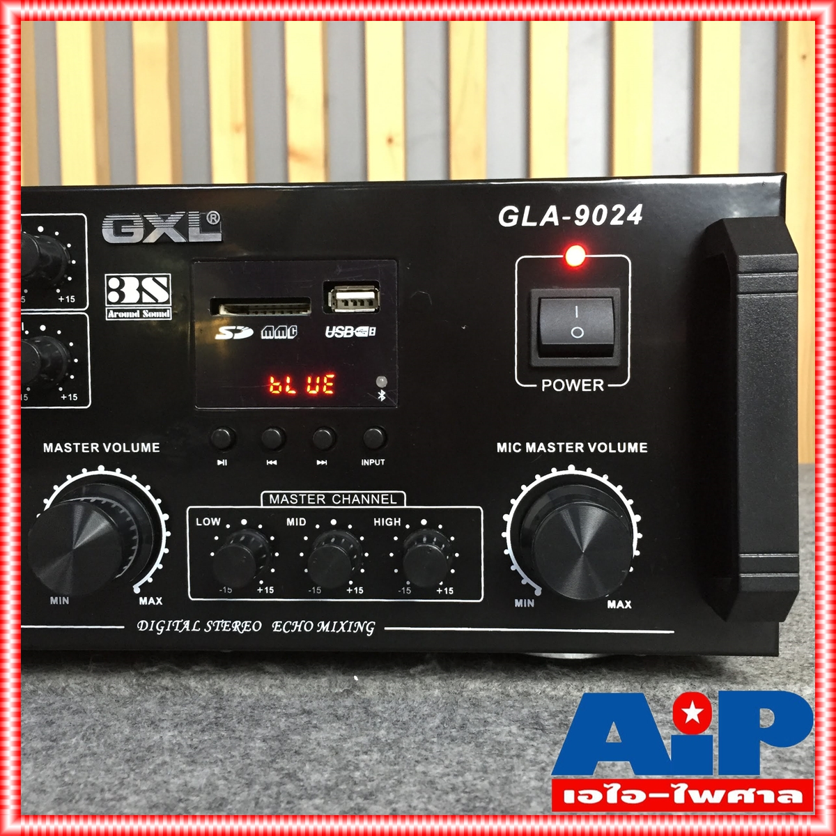 GXL GLA9024 NEW แอมป์ BLUETOOTH GLA 9024 NEW GLA-9024 แอมป์คาราโอเกะ เครื่องขยายเสียง บลูทูธ USB