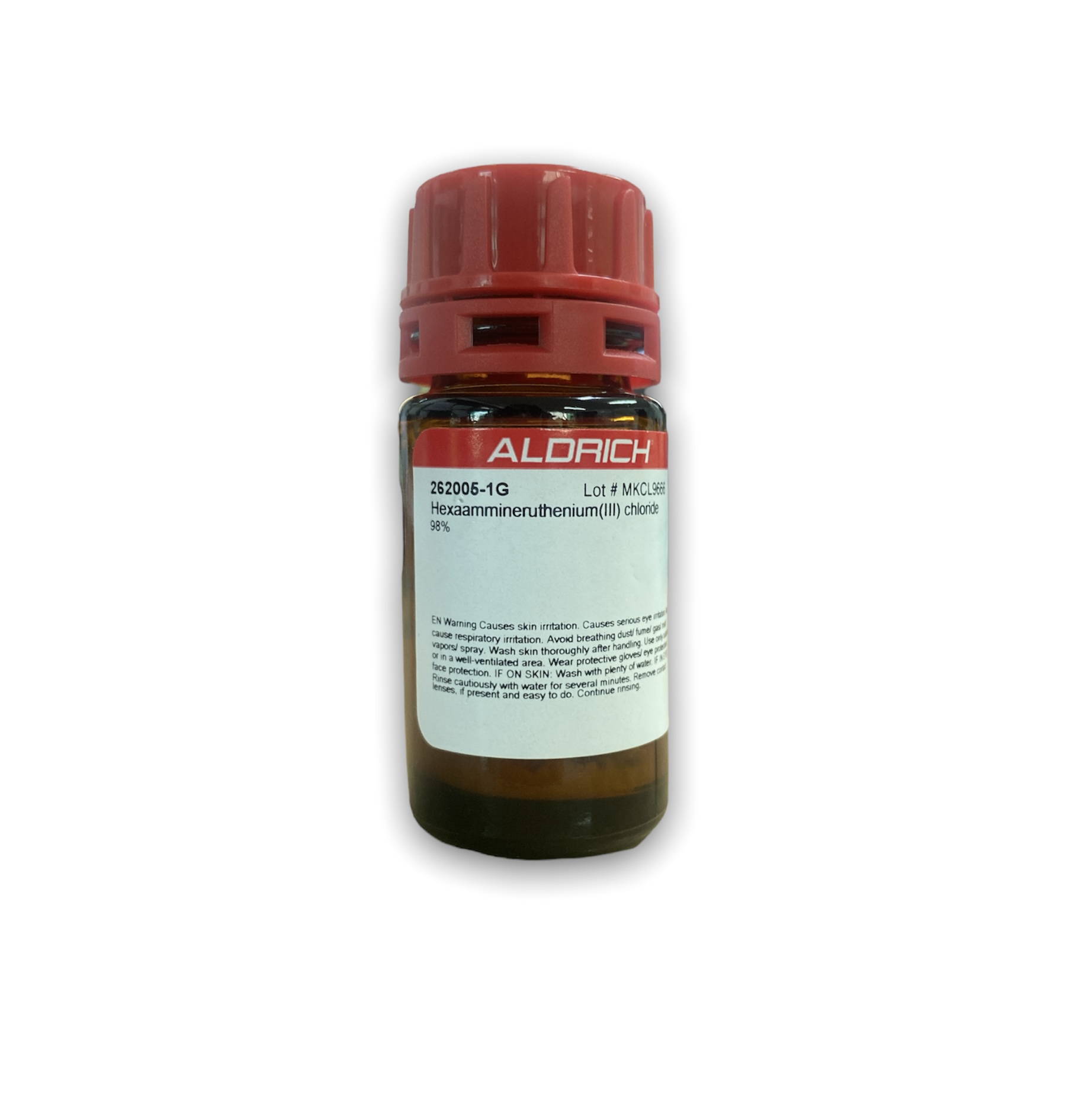 Hexaammineruthenium(lll) chloride 98%, 1 g - Sigma aldrich