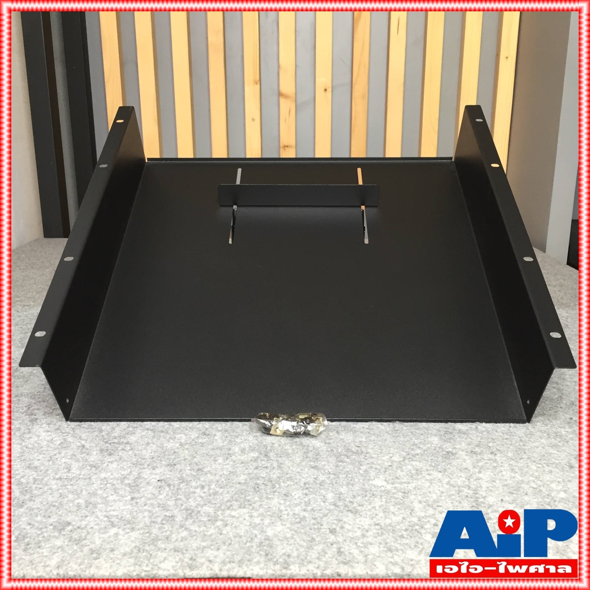 NPE RACK UTILITY SHELVES 10U-D2 BK ถาดรอง มิกซ์ สีดำ ถาดมิกซ์ ใส่ แร็ค ถาด วาง MIXER 10U D2 BK เอไอ-ไพศาล