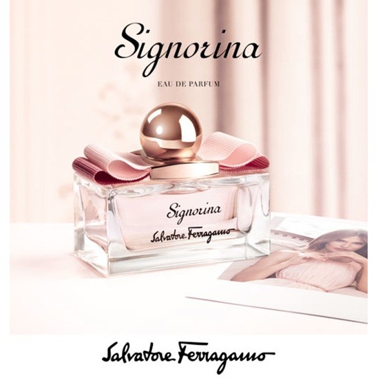น้ำหอมแท้100% SALVATORE FERRAGAMO Signorina EDP 100ml