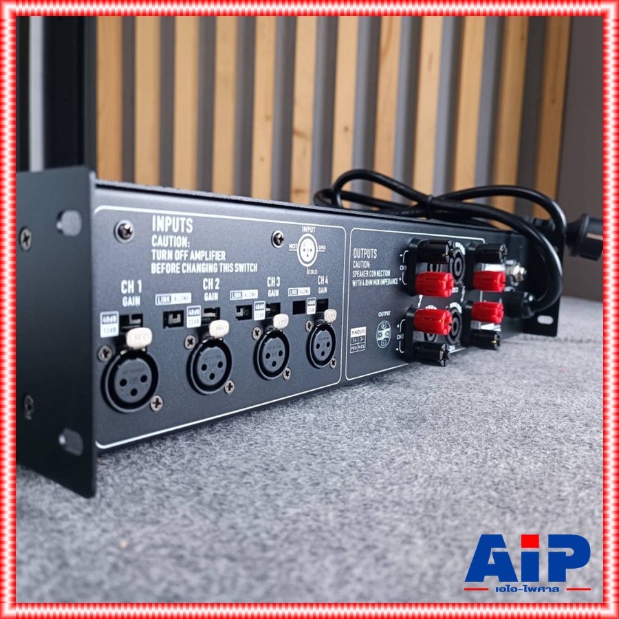TADA H4C13.5 4CH x 1350W. เพาเวอร์แอมป์ 4 แชลแนล คลาส H POWER AMP H4C 13.5 H4 C13.5 1350วัตต์ x 4CH CLASS H tada ธาดา เครื่องขยายเสียง เอไอ-ไพศาล