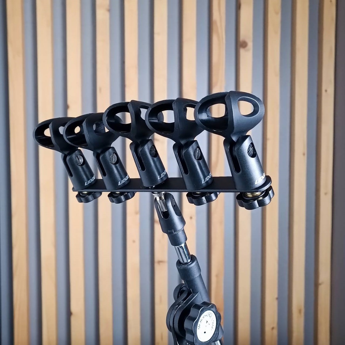 *ไม่รวมคอสวมไมค์และขาไมค์* ที่ใส่คอไมค์5จุด (เขาควาย) W&H SUPERLUX C5 C-5 C 5 วัสดุทำจากเหล็ก แข็งแรงทนทาน เอไอ-ไพศาล