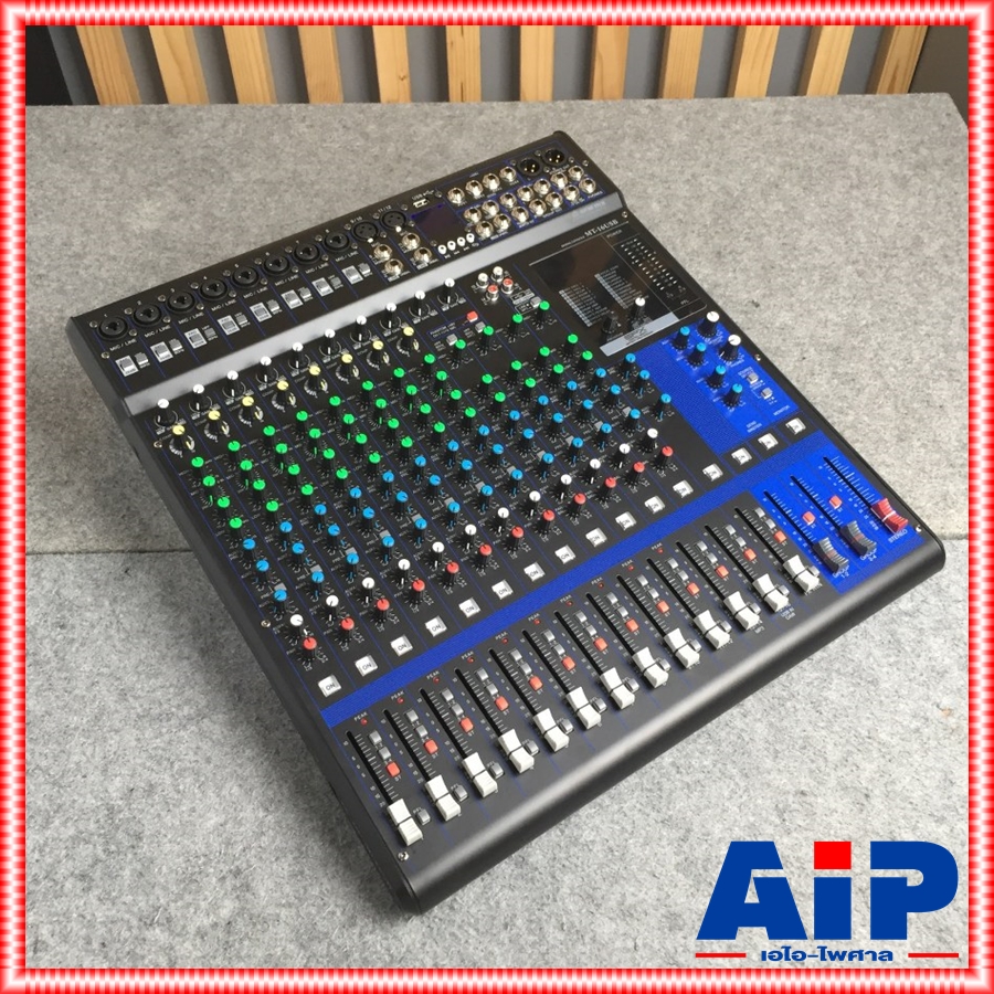 MICROTECH MT-16USB mixer มิกซ์เซอร์ 16 ช่อง เอฟเฟคแท้ 24 โปรแกรม มี USB เล่น Mp3 ได้ MT 16 USB MT16 USB MT 16USB MT16USB เอไอ-ไพศาล