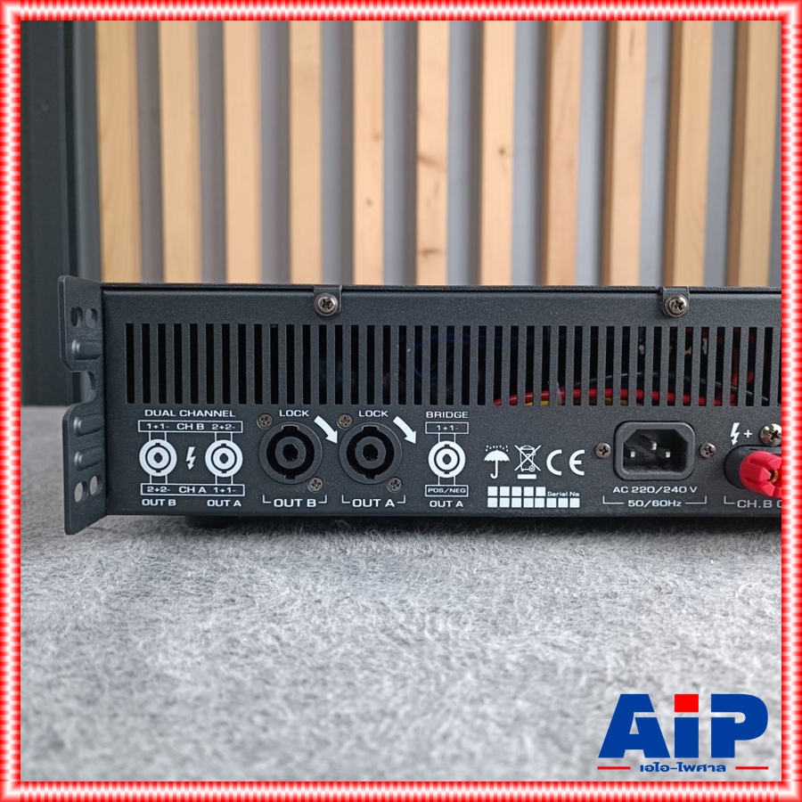 TADA PRO-4.5 poweramp เพาเวอร์แอมป์ 2 แชนแนล กำลังขับ 2 x 450 วัตต์ ที่ 8 โอห์ม คลาส D Tada PRO4.5 PRO 4.5 เอไอ-ไพศาล