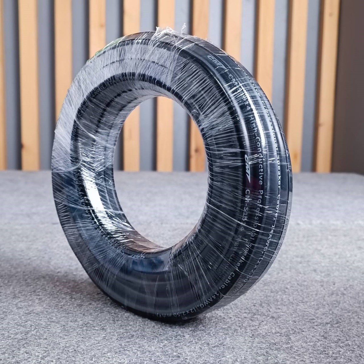 ขด10เมตร CM S1514 สายลำโพง 2x2.5mm ทองแดงแท้ สายสีดำ สายลำโพงPA S-1514 ขนาด2.5mm. สายลำโพง2คอร์ เอไอ-ไพศาล