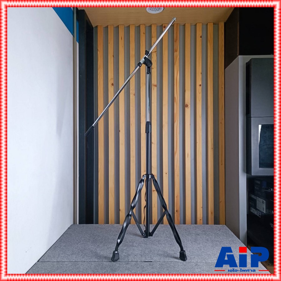K.POWER M-3 mark II ขาตั้งไมค์ ตั้งพื้นบูม ขาไมค์ตั้งพื้นมีแขนบูม โครเมี่ยม ขาตั้งไมค์บูม Microphone Stand K POWER M 3 KPOWER M3 เอไอ-ไพศาล