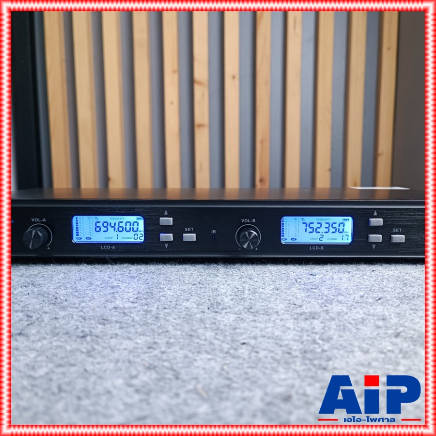 PROEUROTECH PRO111 ไมค์ลอยมือถือคู่UHF ไม่มีกระเป๋า ไมค์ลอยคู่ ไมค์คาราโอเกะ PRO EUROTECH PRO 111 แถม อุปกรณ์ย้ายเสา PRO-111 โปรยูโรเทค ยูโรเทค เอไอ-ไพศาล