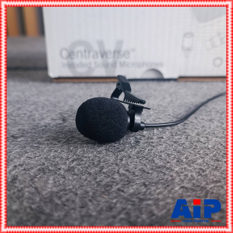 SHURE CVL-B/C-TQGไมค์หนีบ +++ ไมโครโฟนหนีบปกเสื้อ หัวเชื่อมต่อแบบ TQG CVL B/C TQG CVLB/CTQG ไมค์ชนิดแบบ คอนแดนเซอร์ เอไอ-ไพศาล+++