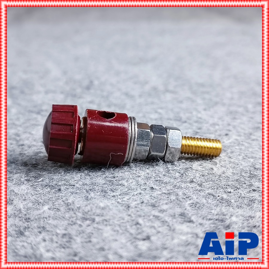 เทอร์มินอลกลาง สีแดง เทอร์มินอล TERMINAL อะไหล่ หม้อเพิ่ม หม้อไฟ เอไอ-ไพศาล