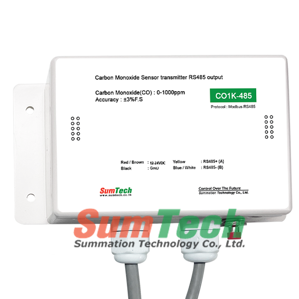 Carbon Monoxide Sensor transmitter RS485 output