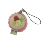 Flash Drive แฟลชไดร์ฟพรีเมี่ยม แฟลชไดร์ฟ รูปอาหาร Thumb Drive รูปขนมเค๊ก