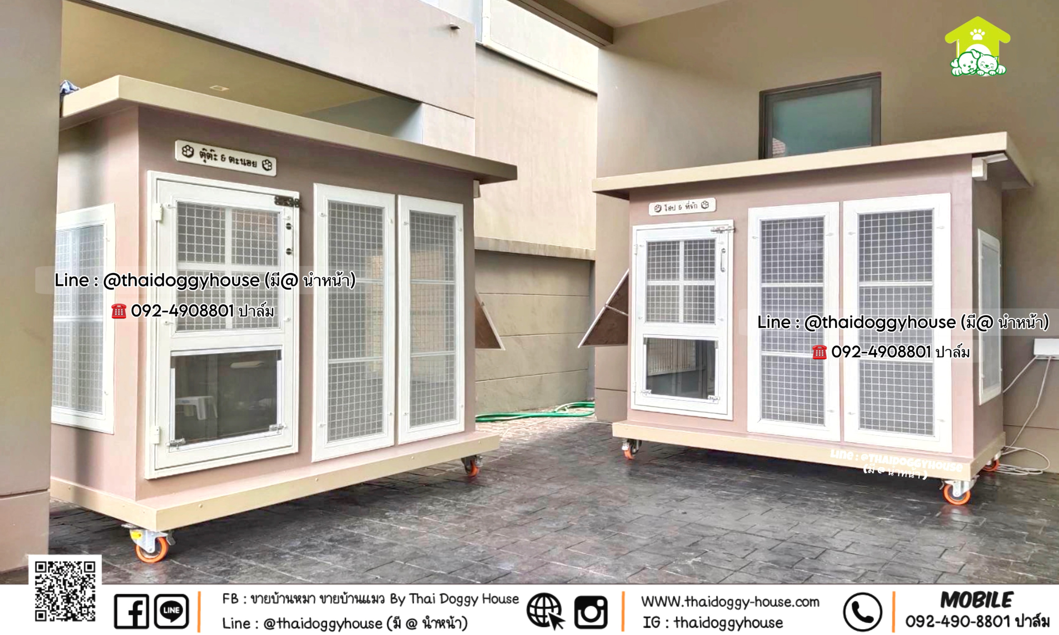 บ้านหมา บ้านแมว " 𝐁𝐎𝐗 𝐒𝐓𝐘𝐋𝐄 𝐁𝐘 𝐓𝐇𝐀𝐈 𝐃𝐎𝐆𝐆𝐘 𝐇𝐎𝐔𝐒𝐄 "