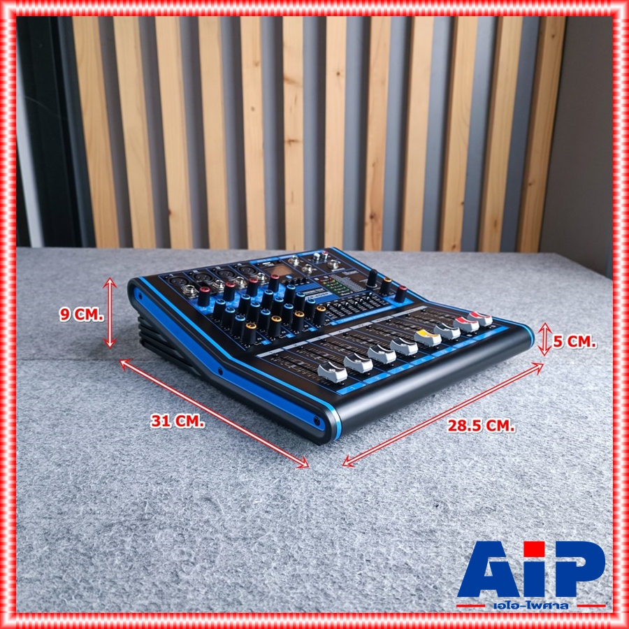 PROEUROTECH XP4DSP MIXER มิกเซอร์ มิกซ์ XP-4DSP XP 4 DSP XP4 XP-4 เครื่องเสียง PRO EUROTECH โปรยูโรเทค เอไอ-ไพศาล