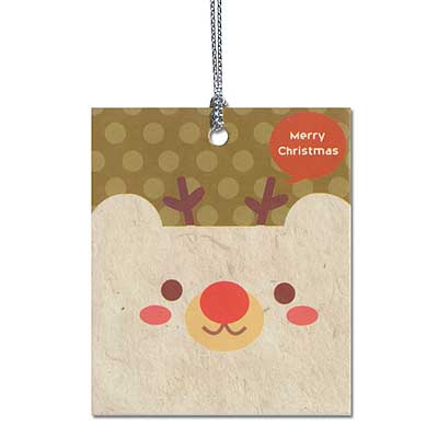 Gift Tag - Merry Christmas มีให้เลือก 10 แบบ