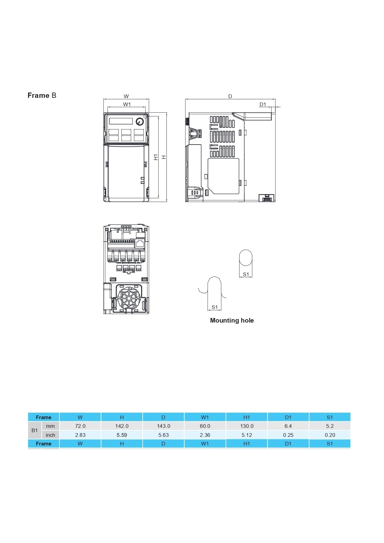 Inverter Delta 2HP 1.5KW 380V