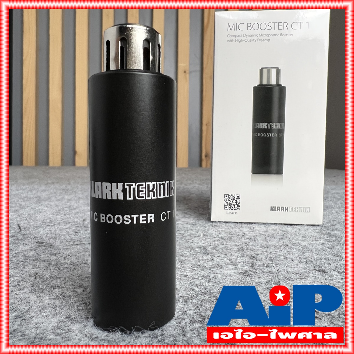 KLARK TEKNIK CT-1 MIC BOOSTER CT1 CT 1 ตัวเพิ่มสัญญาณไมโครโฟนขนาดเล็ก ทำให้สามารถบูสต์ได้มากถึง +25dB ทำให้มีเฮดรูมที่มากขึ้น และเสียงที่ชัดมากขึ้น เอไอ-ไพศาล +++