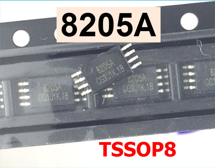 8205A TSSOP8 FS8205A GM8205A CEG8205A Li-ion Battery Protection DW01+