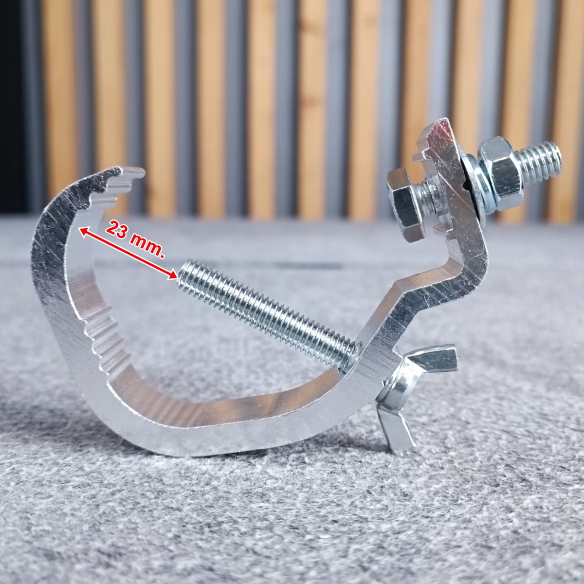 CLAMP-1 แค้มเดี่ยว ตะขอแขวนโคมไฟแบบเกี่ยว แค้มยึดไฟพาร์ ตะขอเกี่ยวไฟเวที ไฟPAR เอไอ-ไพศาล