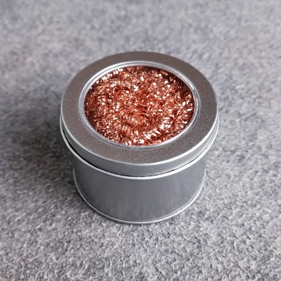 กระปุก ทำความสะอาด ปลายหัวแร้ง OL-SP-CW กระปุก ทำความสะอาด ปลายหัวแร้ง ไม่ทำให้ปลายสึก ไม่ทำให้อุณหภูมิลดลง เอไอ-ไพศาล