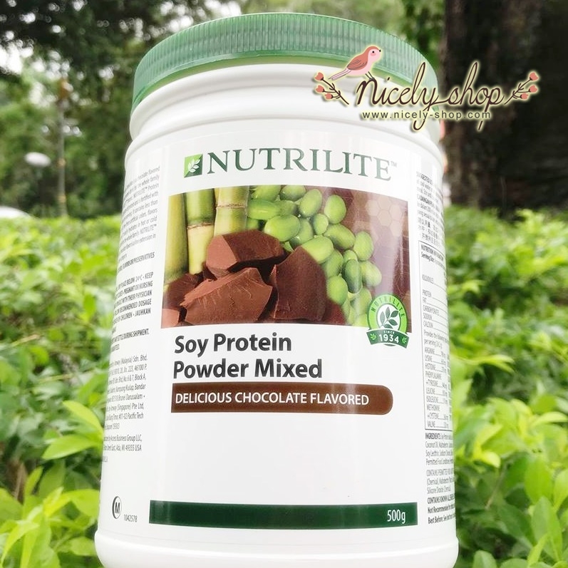 โปรตีนรสช็อกโกแลต Protein Drink Mix Chocolate Flavour (500g) โปรตีนรสช็อกโกแล็ต ออกใหม่สูตรเข้มข้น อุดมด้วยแคลเซียมและโปรตีนจ้า ให้ลูกๆทานได้เลยจ้า(P