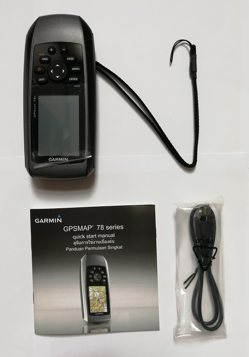 Garmin GPSMAP 78s เมนูไทย พร้อมแผนที่ทะเล Bluechart g2