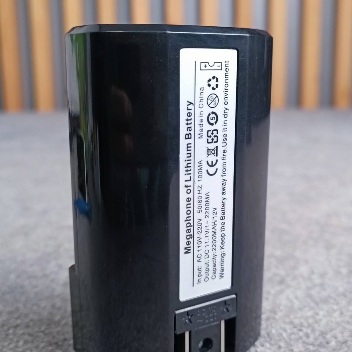 แบตโทรโข่ง DECCON MG-3007U / MG-3008B BATTERY แบตเตอรี่โทรโข่ง MG 3007U / MG 3008B แบตสำรอง เอไอ-ไพศาล