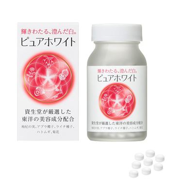 💢Shiseido Pure White อาหารเสริมกลูต้าไธโอนช่วยบำรุงผิวให้ขาวเปล่งปลั่งจากญี่ปุ่น