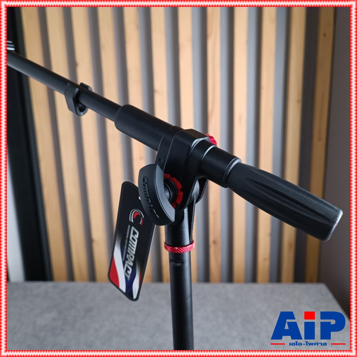 ขาไมค์เหล็ก COMPACT BABY BOOM PRO-MCX ขาตั้งไมโคโฟน ตั้งพื้น มีแขนบูม รุ่น BABYBOOM PRO MCX PROMCX เอไอ-ไพศาล