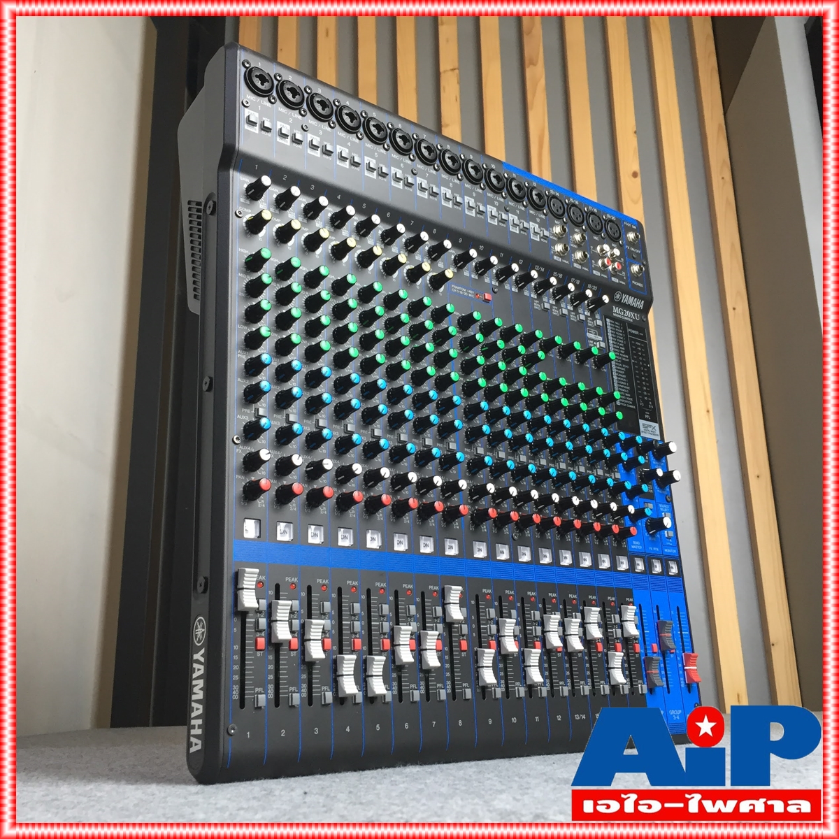 YAMAHA MG20XU MIXING CONSOLE สำหรับงาน กลางแจ้ง แสดงสด สตูดิโอ ติดตั้ง บันทึกเสียง ของแท้ 100% ประกัน สยามยามาฮ่า เอไอ-ไพศาล +++