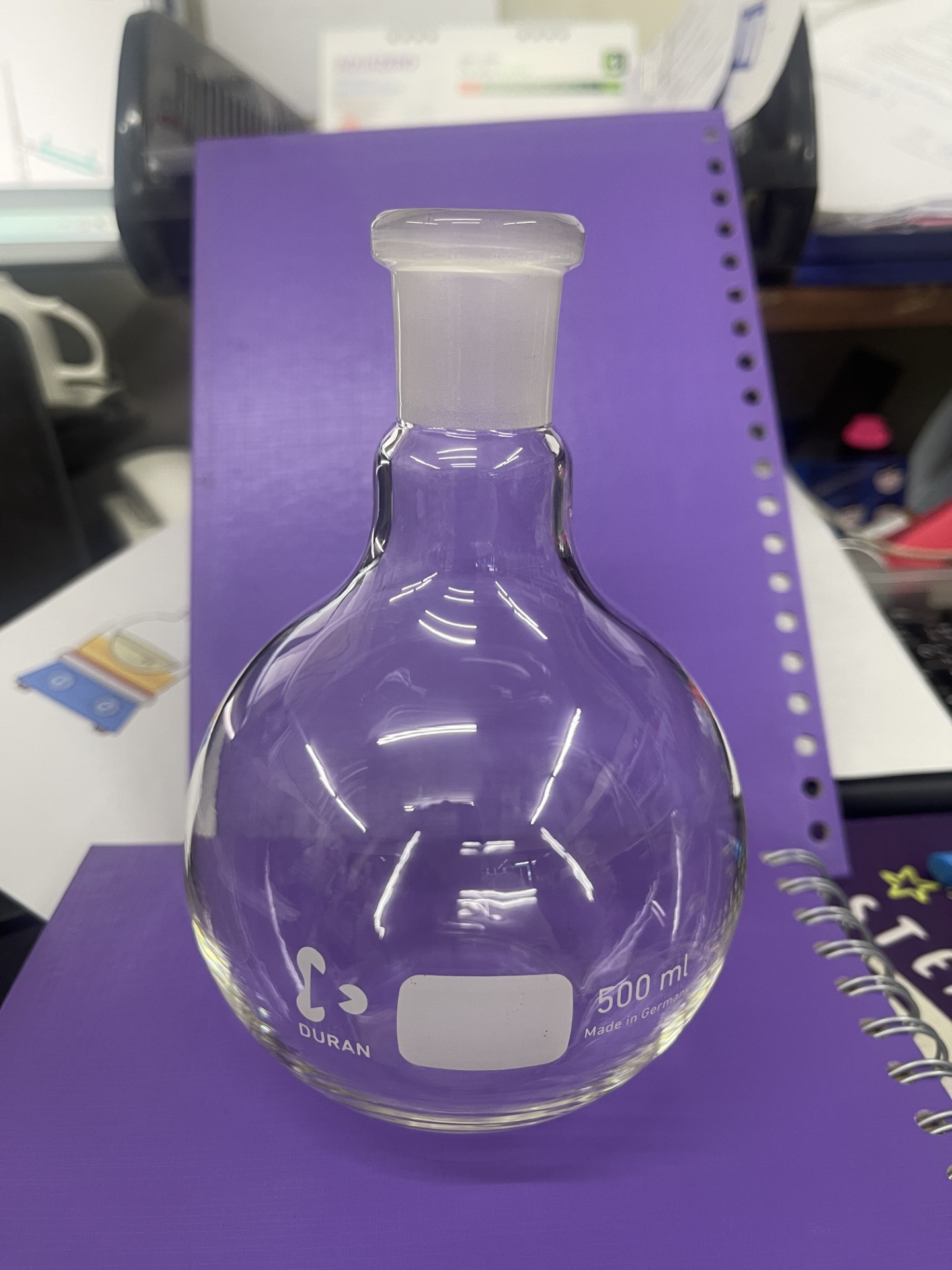 ชุดกลั่นลำดับส่วน, Fractional Distillation, 250, 500 ml, 1000 ml, 2000 ml