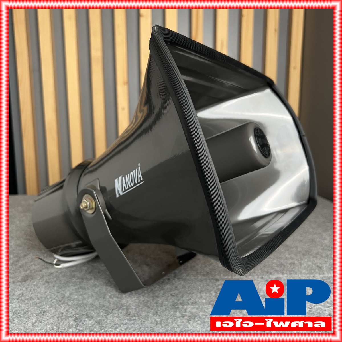 1ใบ NANOVA SV-357Lปากฮอร์นพร้อมยูนิต มีลาย ปากฮอร์น SV357L SV 357 L ฤฮ357 ปากฮอร์น15" x 8" ฮอร์นพร้อมยูนิต NA NOVA นาโนว่า เอไอ-ไพศาล