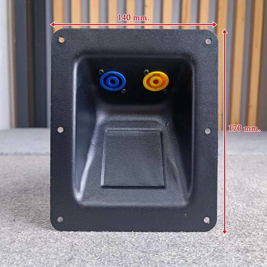 JH-7317 แท็ปลำโพงเบ้าหลุม กันฝน พร้อมขั้ว พร้อมสาย ความยาว45เซนติเมตร แท็ปหลังลำโพง สเปคคอนคู่ เอไอ-ไพศาล