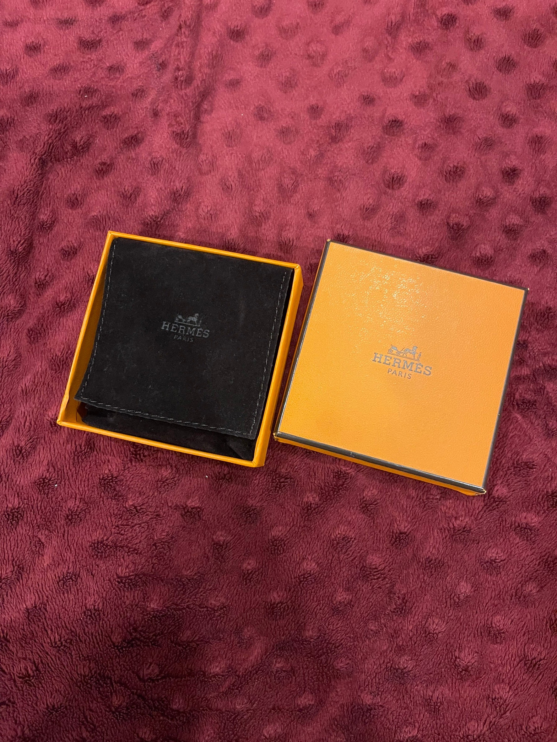 Hermes Kelly Double Tour Bracelet - Black / Gold สีดำทอง สภาพ 99 %