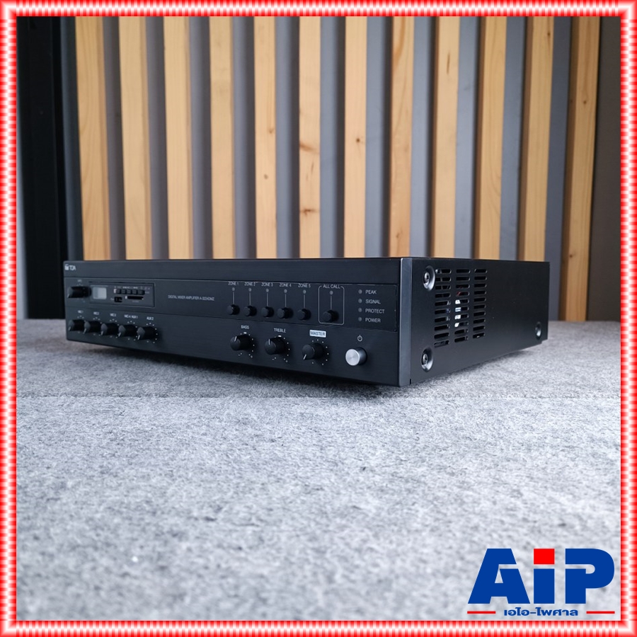 TOA A-3224DMZแอมป์240W+แยกโซน มิกเซอร์แอมป์ มิกเซอร์แอมป์TOA เครื่องปรับแต่งเสียง TOA A 3224DMZ A3224DMZ เอไอ-ไพศาล