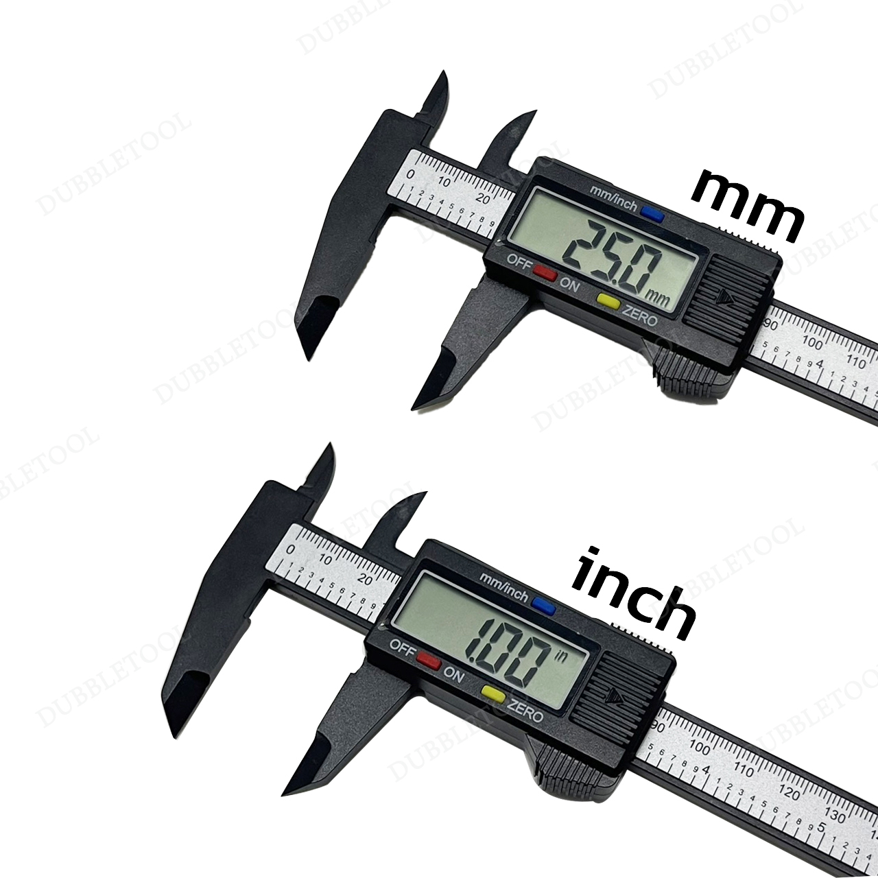 เวอร์เนียร์ เครื่องวัดดิจิตอลอิเล็กทรอนิคส์ 6 นิ้ว Vernier Caliper Digital 0-150mm/0-6inch เวอร์เนียผลิตจากวัสดุคาร์บอนไฟเบอร์ที่แข็งแรงน้ำหนักเบาและทนทาน พร้อมกล่องพกพาสะดวก