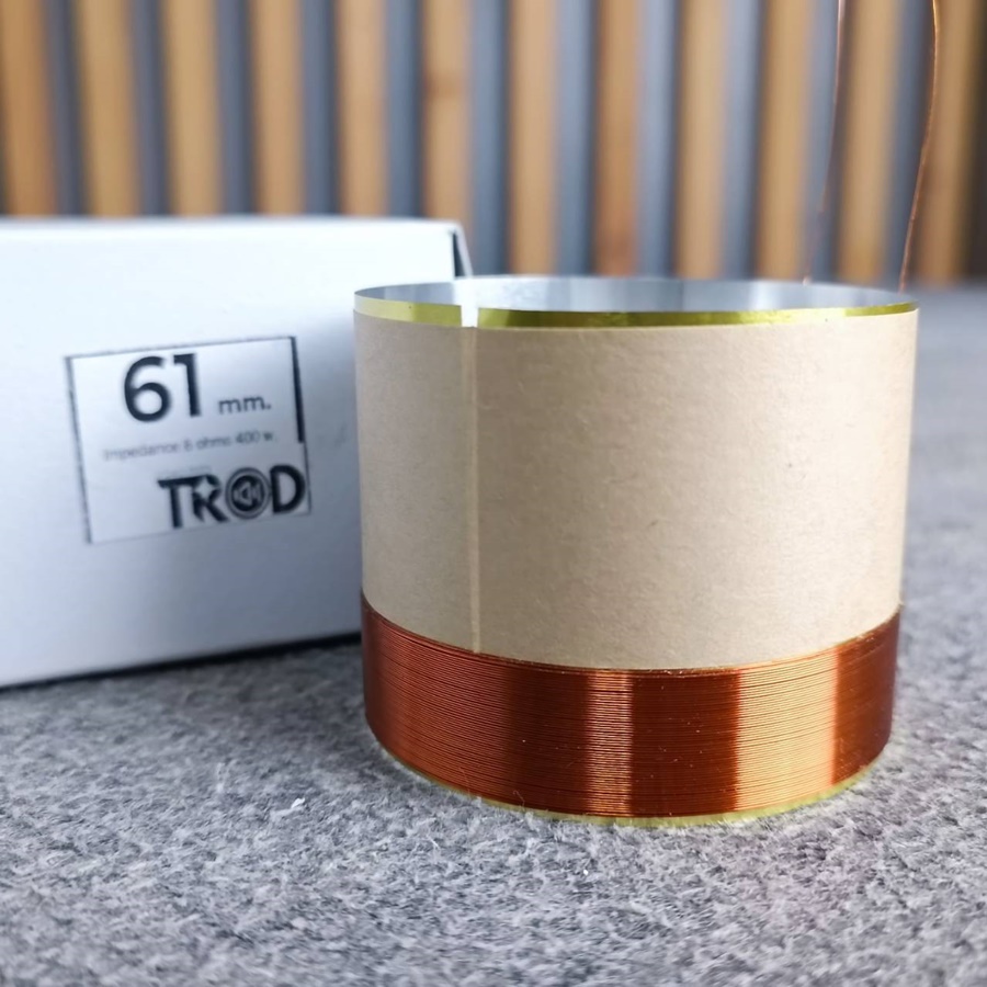 อลูมิเนียม วอยซ์ เบอร์61 อลูมิเนียม วอยซ์ทั่วไป วอยซ์เทียบเบอร์61 VOICE COIL วอยล์ ลำโพง ดอกลำโพง อะไหล่ลำโพง เอไอ-ไพศาล