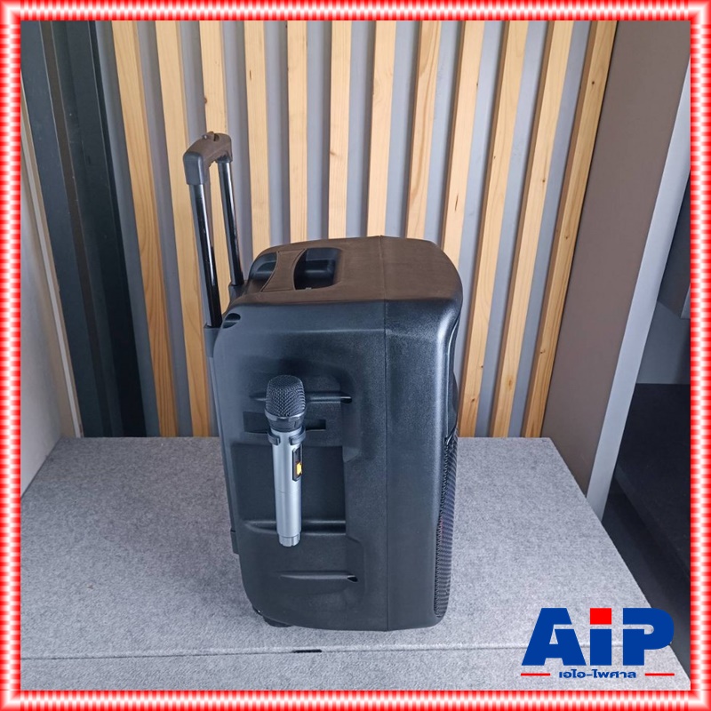 1ใบ PROPLUS UK-12 ตู้ล้อลาก12นิ้ว ไมค์ลอย2ตัว มีไฟ บลูทูธ แบตในตัว ตู้ลำโพงเอนกประสงค์ 12นิ้ว ลำโพงบลูทูธ 12 นิ้ว แบบล้อลากมีแบตเตอรี่ UK 12 UK12 เอไอ-ไพศาล