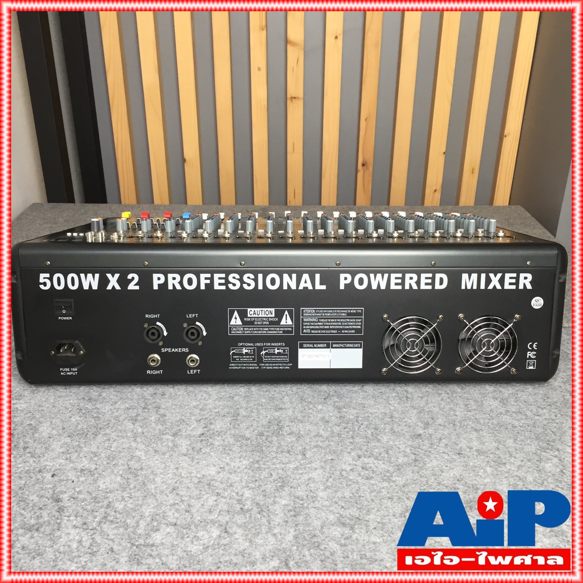 MYNPE GT-1650 POWER MIXER16mono 500W มิกเซอร์ GT1650 POWERMIX เพาเวอร์มิกซ์ มิกซ์ เครื่องเสียง เครื่องปรับแต่งเสียง เอไอ-ไพศาล