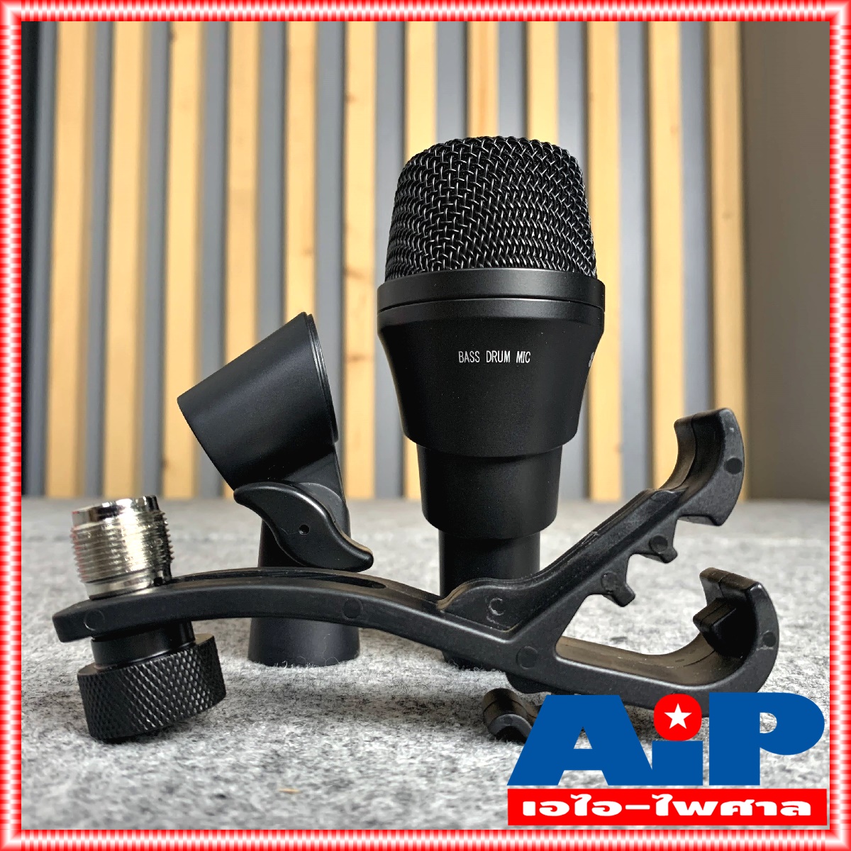 CAROL GO24 ไมค์กระเดื่อง ไมค์กลอง GO-24 ไมค์ ไมค์เครื่องดนตรี ไมค์หนีบกลอง GO 24 mic kick drums bass guitar