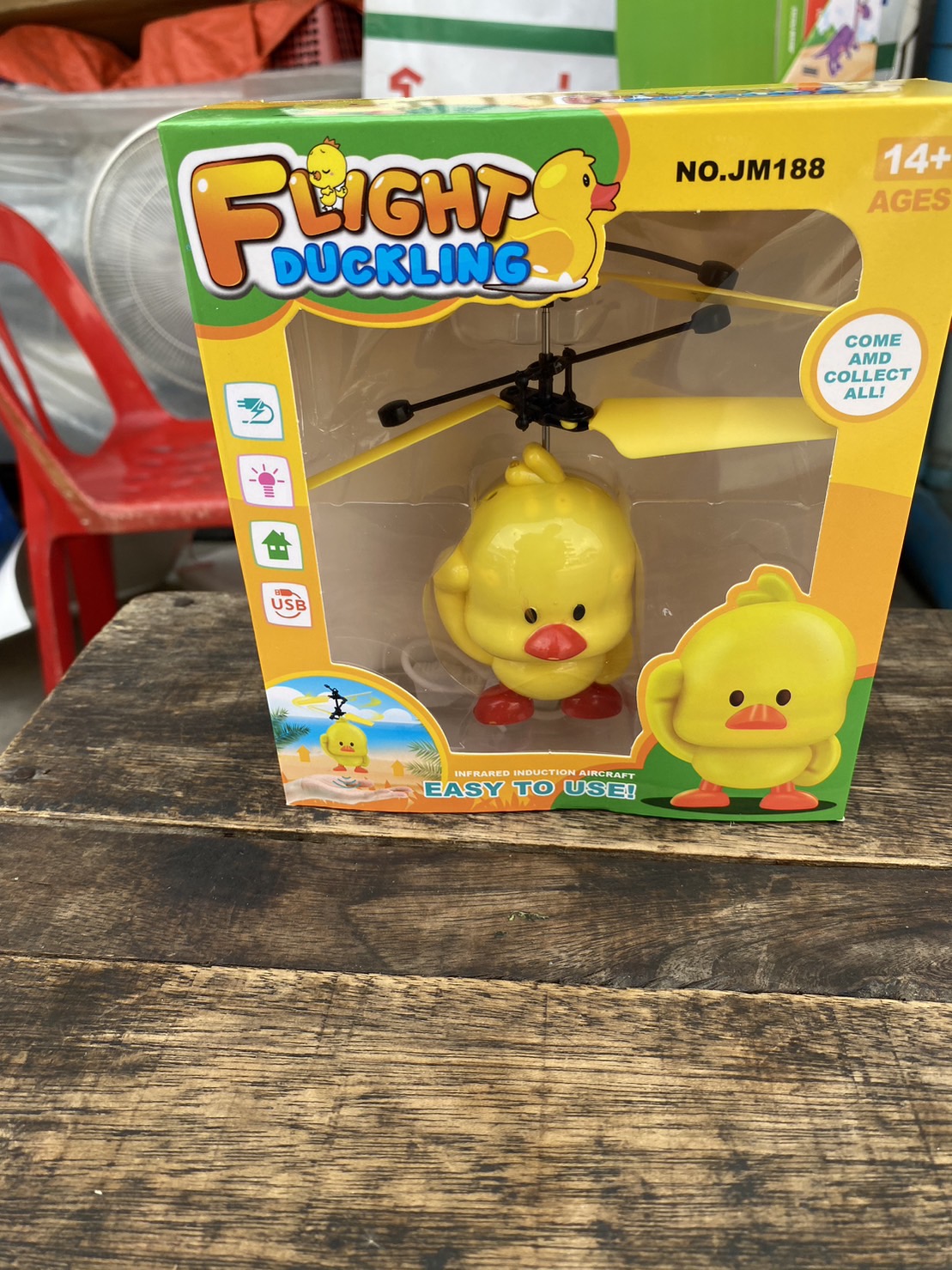 S188 ของเล่นเด็กเป็ดบินอินฟาเรด ตุ๊กตาเป็ดบินได้ ปลีกชิ้นละ
