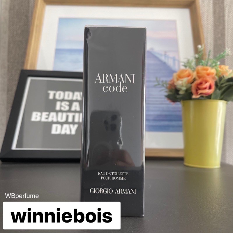 น้ำหอมแท้100% Armani Code Eau de Toilette For Men ขนาด 75 มล.